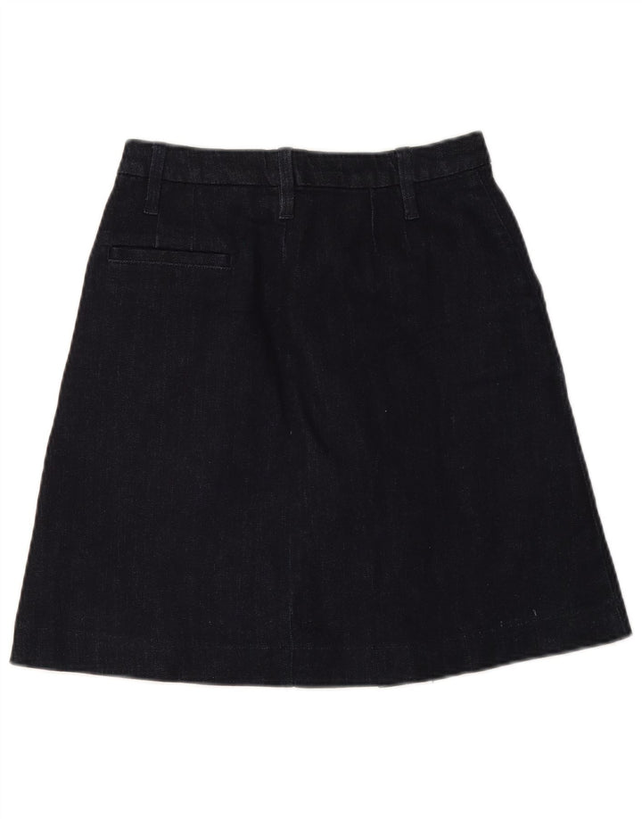 G-Star Dame Denim Wrap Nederdel Small W26 Navy Blue Bomuld