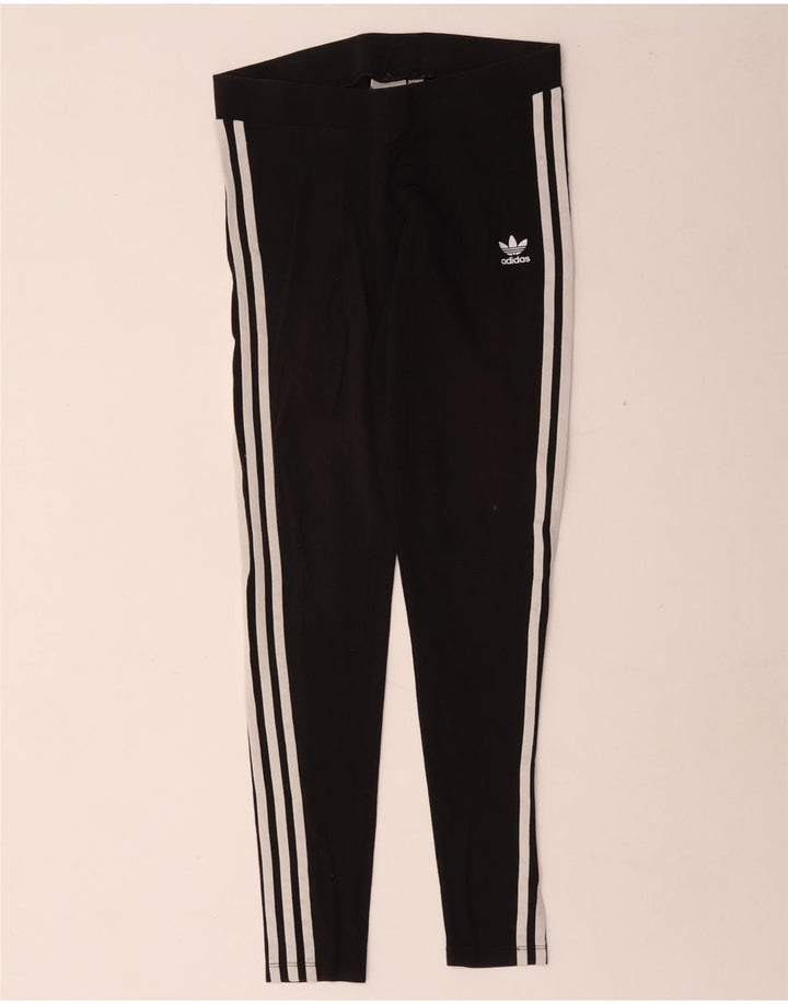 Adidas Dame Leggings UK 12 Medium Sort