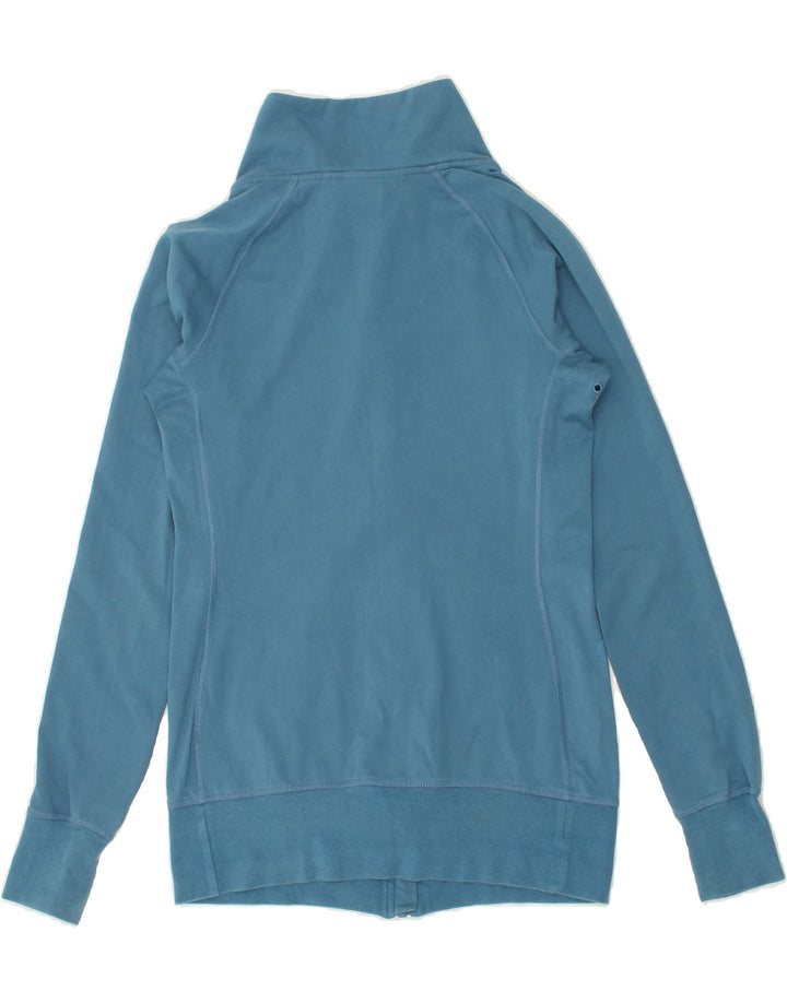 NIKE Womens Dri Fit Tracksuit Top Jacket UK 10 Small Blue Vintage Nike and Second-Hand Nike from Messina Hembry 