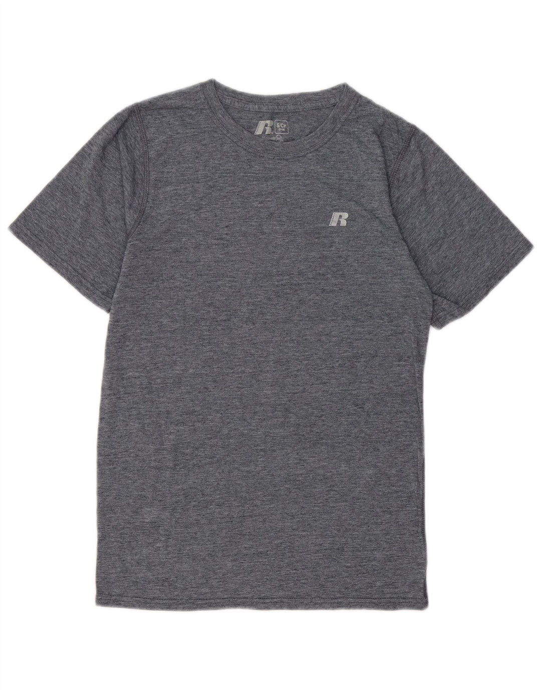 RUSSELL ATHLETIC Herre T-Shirt Top UK 34/36 Lille Grå Polyester