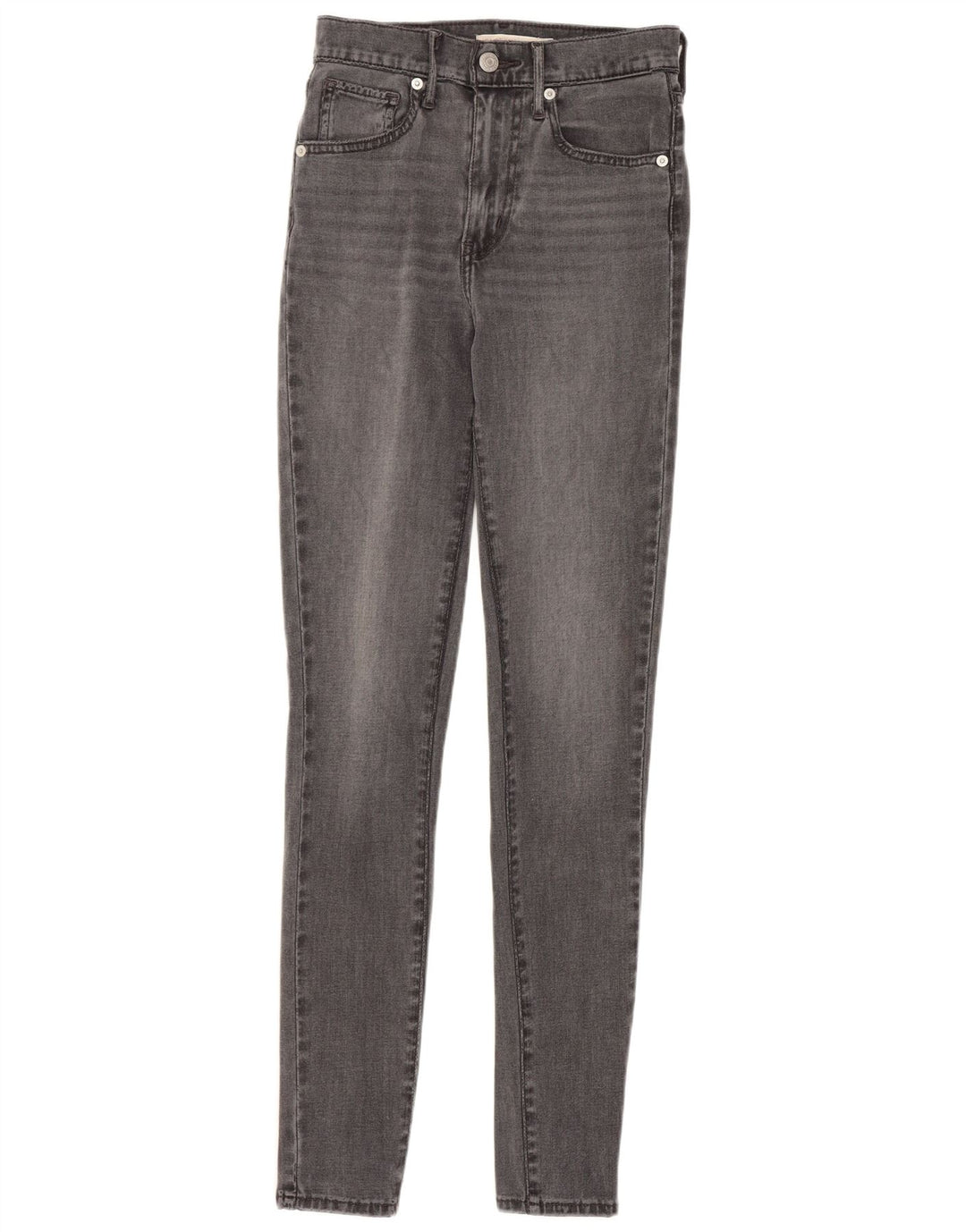 Levi's Dame Mile High Super Skinny Jeans W24 L30 Grå