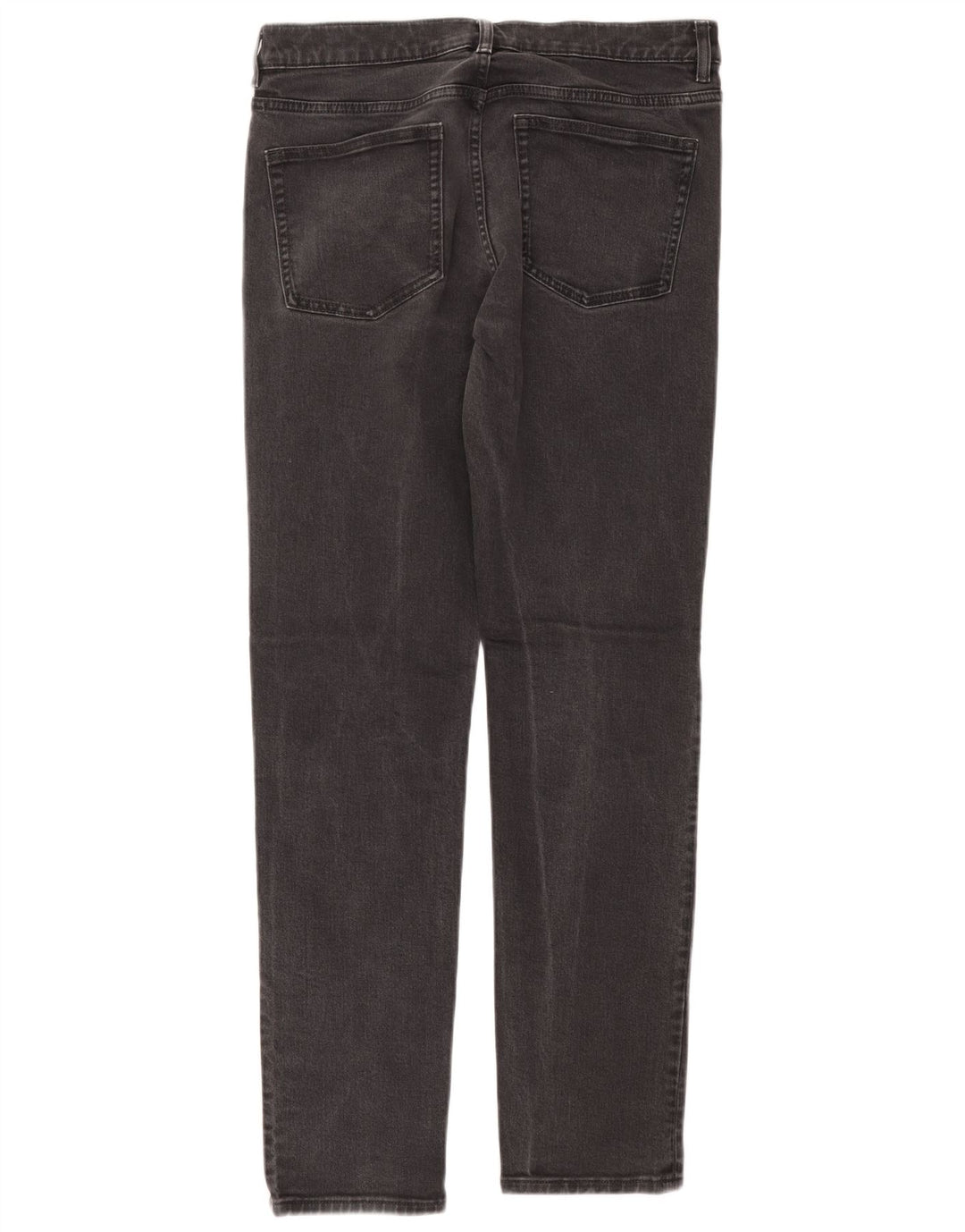 Cos Herre Mid Rise Slim Jeans W32 L32 Grå Bomuld