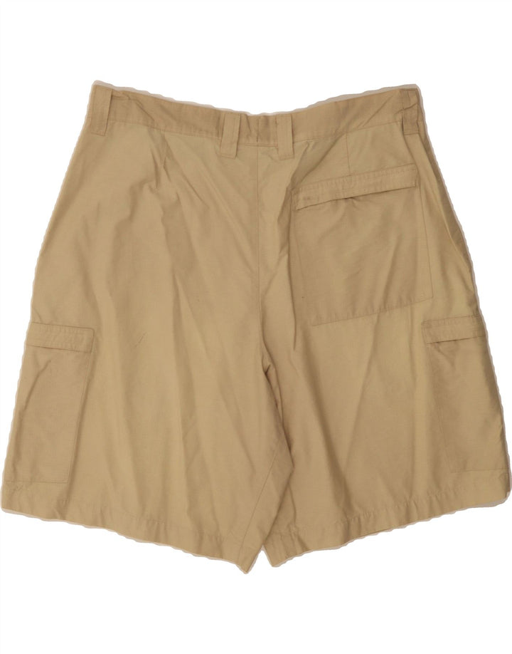 IZOD Mens Cargo Shorts W36 Large  Beige Cotton Vintage Izod and Second-Hand Izod from Messina Hembry 