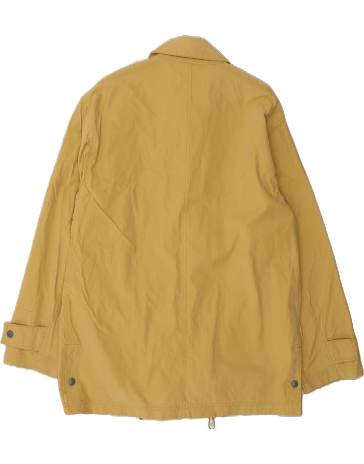 COTTON'S INDUSTRIES Mens Windbreaker Jacket UK 38 Medium Yellow Cotton Vintage Cotton's Industries and Second-Hand Cotton's Industries from Messina Hembry 