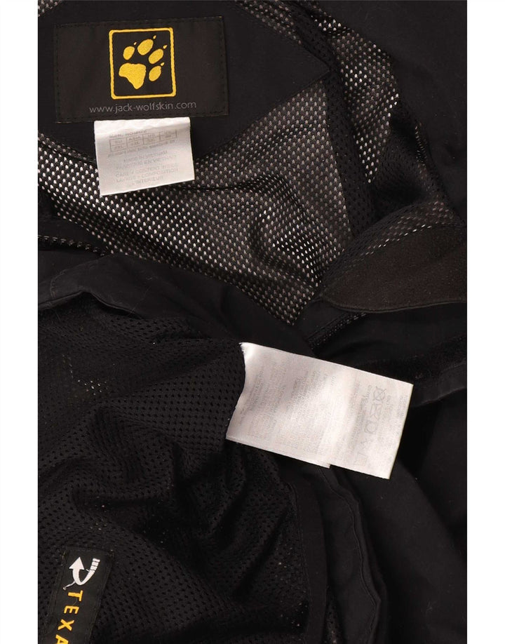 Jack Wolfskin Herre Windbreaker Jacket UK 50 3XL Sort Polyamid