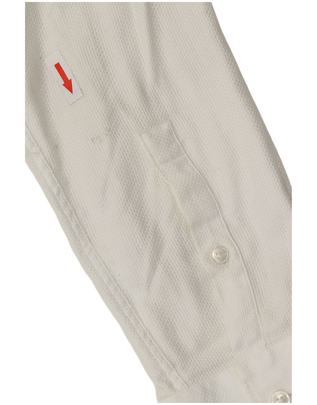 Hugo Boss Herre Slim Fit Skjorte Størrelse 40 15 3/4 Medium Hvid Bomuld