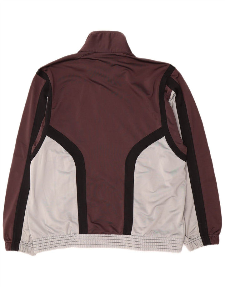 Sergio Tacchini Herre træningsdragt Top jakke IT 46 Small Brown Colourblock