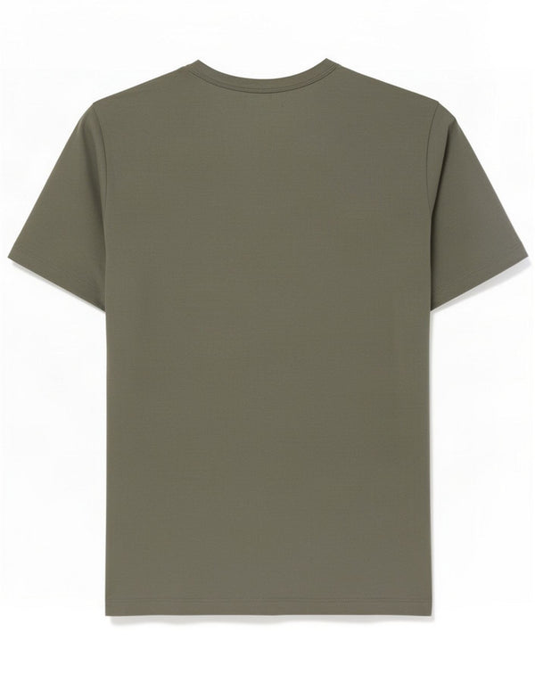 Cos Herre Regular Fit T-shirt Top Medium Green Cotton