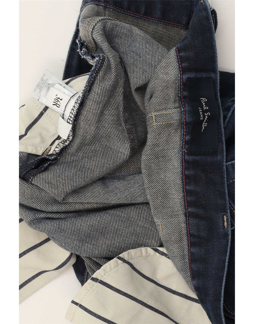 Paul Smith Slim Jeans til mænd W36 L30 Marineblå Bomuld