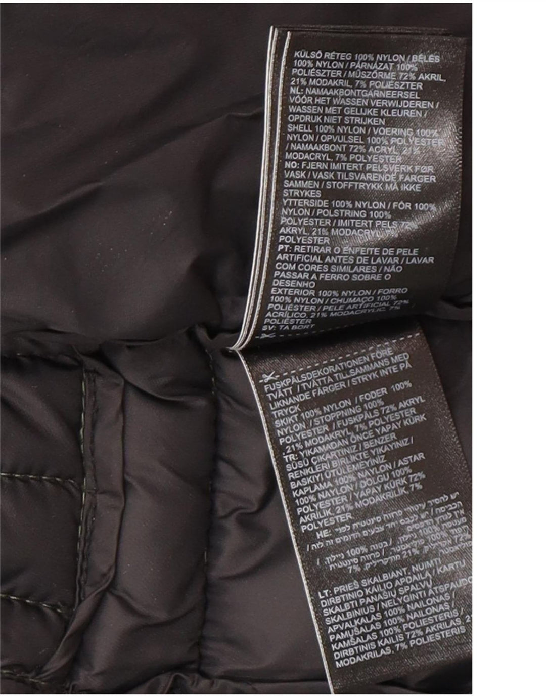 Superdry Polstret hættejakke til kvinder UK 8 Lille grøn nylon