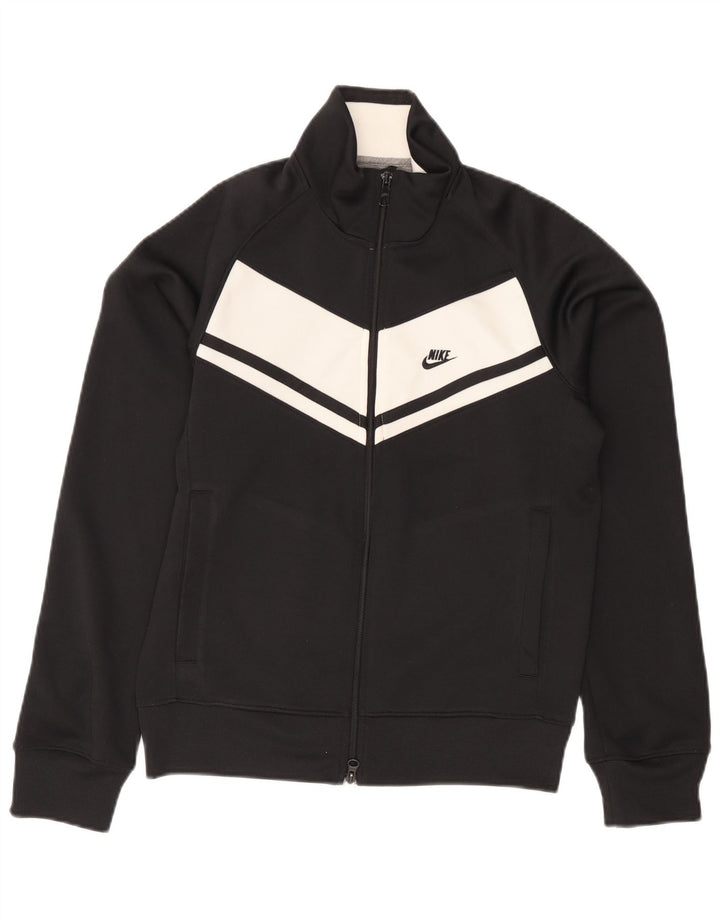 Nike Træningsdragt til mænd, topjakke UK 36/38 Small Black Colourblock