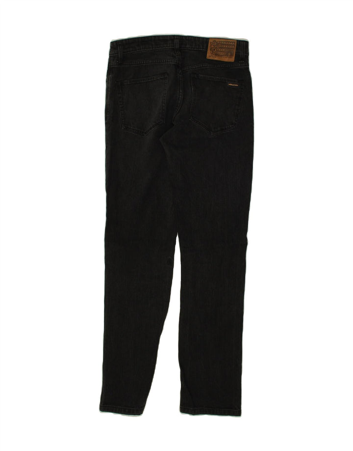 VOLCOM Womens Slim Jeans W29 L30 Black Vintage Volcom and Second-Hand Volcom from Messina Hembry 