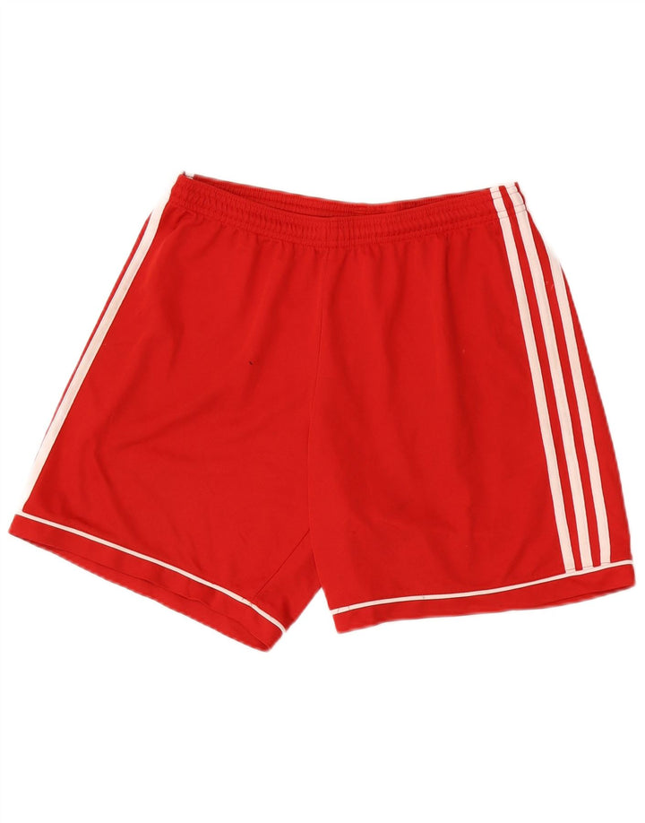 Adidas Herre Graphic Regular Sports Shorts Medium Rød Polyester Sports