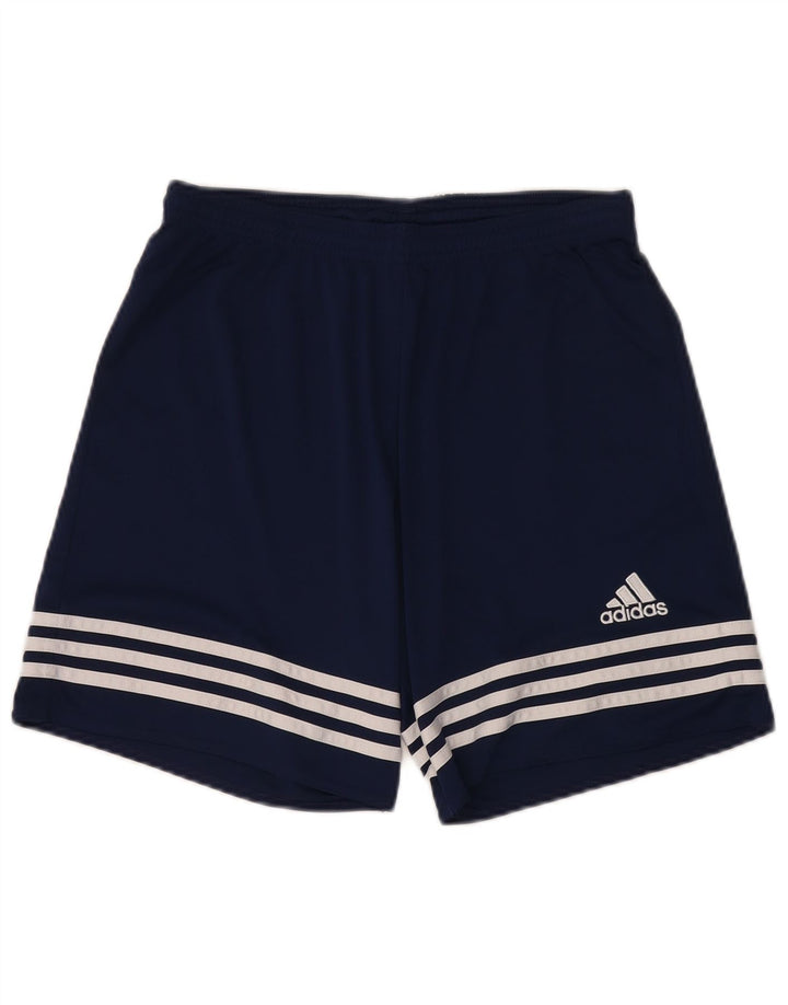Adidas Herre Climalite Sportshorts Medium Navy Blue Polyester