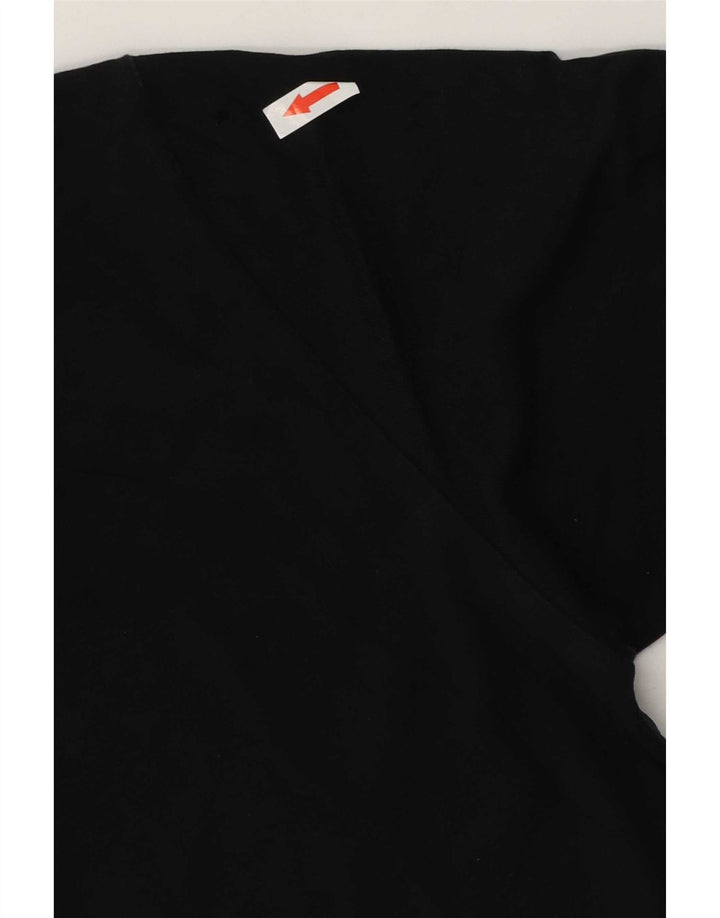 Nike grafisk t-shirt top til mænd, lille sort bomuld