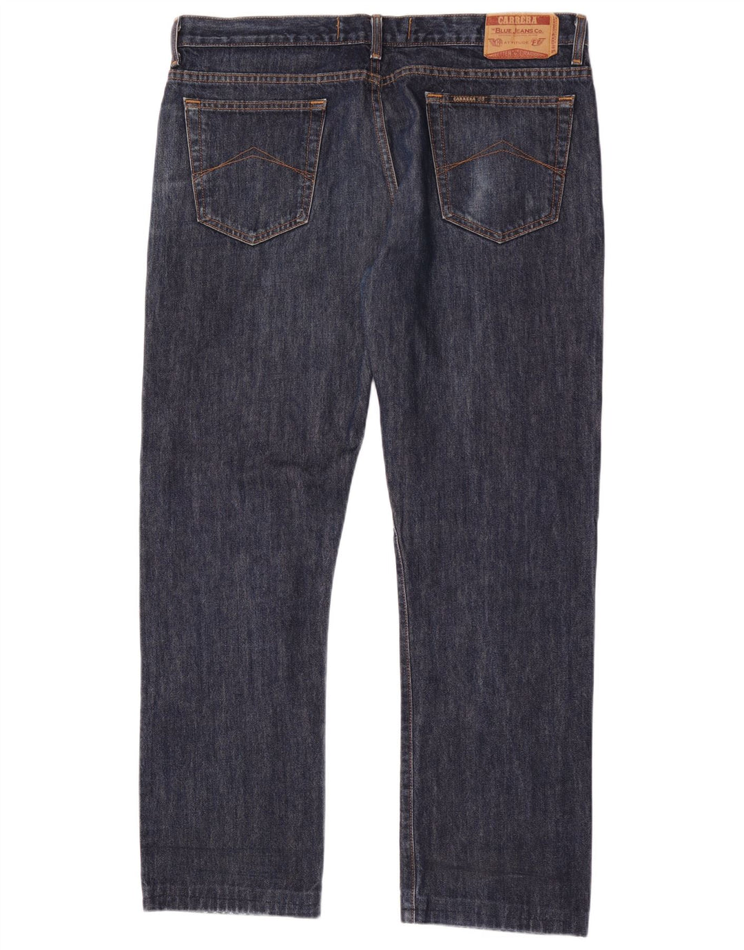 Carrera Herre 710 Straight Jeans W40 L32 Marineblå Bomuld