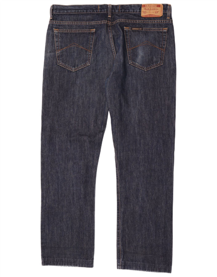 Carrera Herre 710 Straight Jeans W40 L32 Marineblå Bomuld