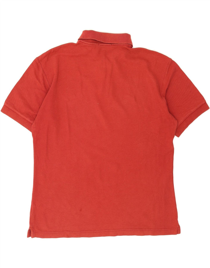 FILA Mens Polo Shirt IT 52 Large Red Cotton Vintage Fila and Second-Hand Fila from Messina Hembry 