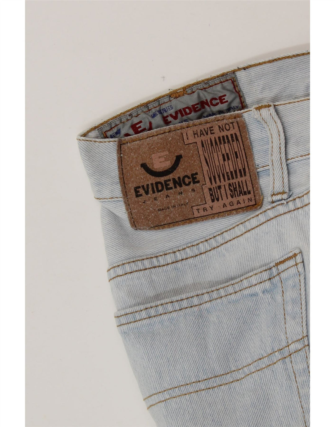 EVIDENCE Denimshorts til mænd W32 Medium Blue