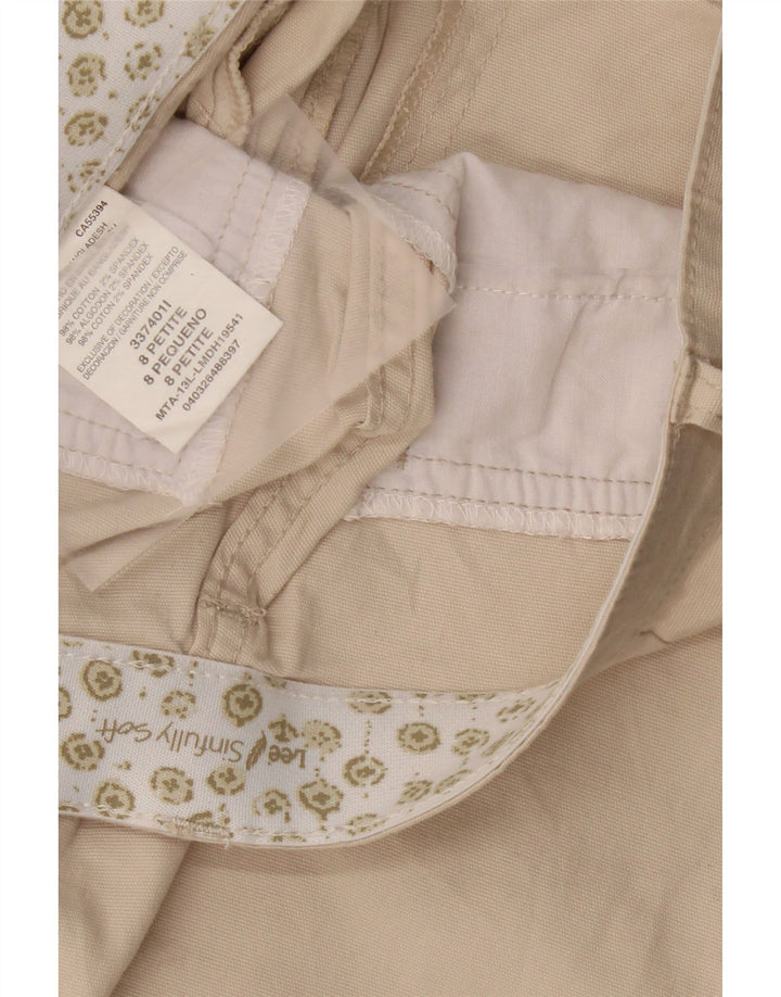 LEE Womens Cargo Capri Trousers US 8 Medium W28 Beige Cotton Vintage Lee and Second-Hand Lee from Messina Hembry 
