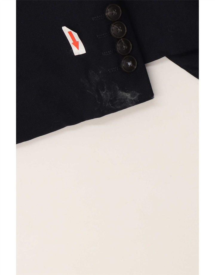 Marks & Spencer Herre 2-knaps Slim Blazer Jacket UK 40 Medium Navy Blue