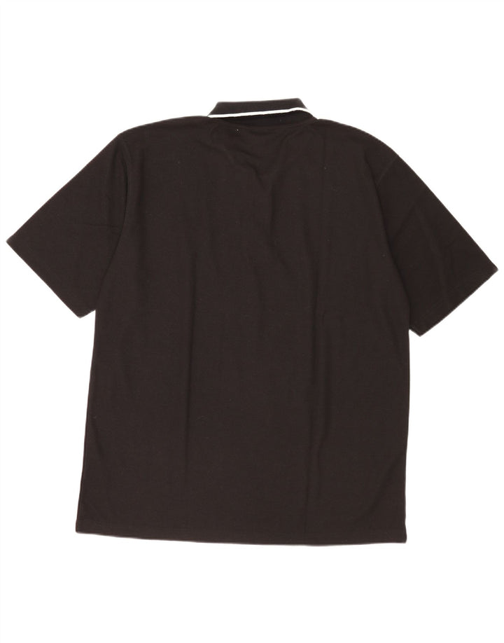 Umbro Herre Polo Shirt Stor Sort Polyester