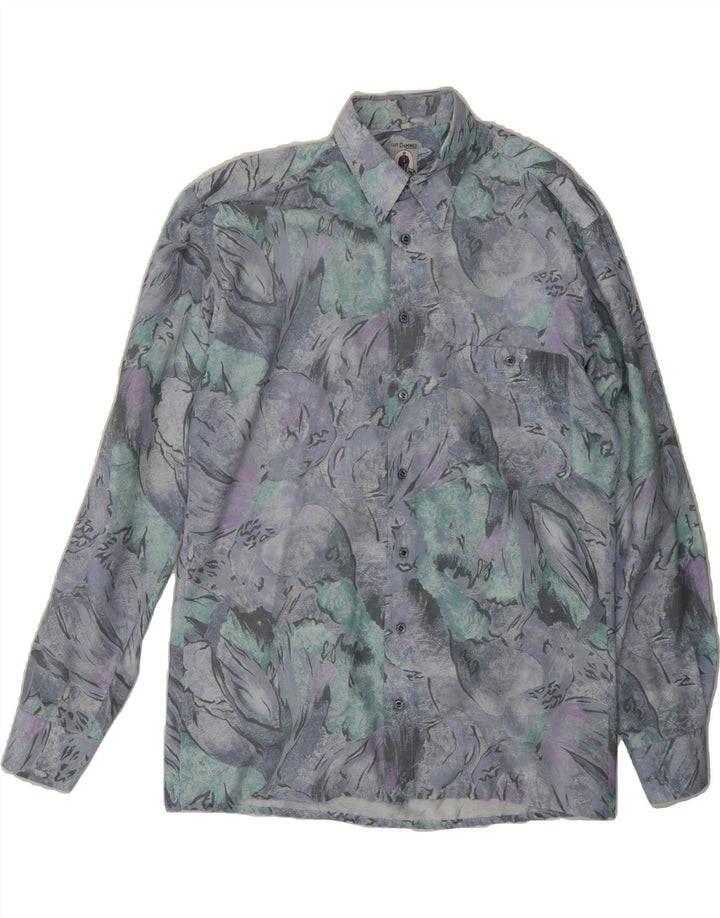 CLUB DAMINGO Mens Abstract Pattern Shirt Size 37/38 Medium Multicoloured Vintage Club Damingo and Second-Hand Club Damingo from Messina Hembry 