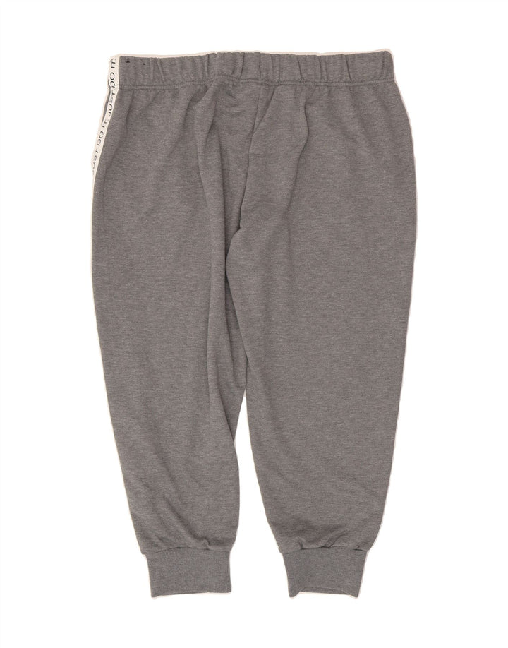 NIKE Mens Dri Fit Graphic Tracksuit Trousers Joggers XL  Grey Polyester Vintage Nike and Second-Hand Nike from Messina Hembry 