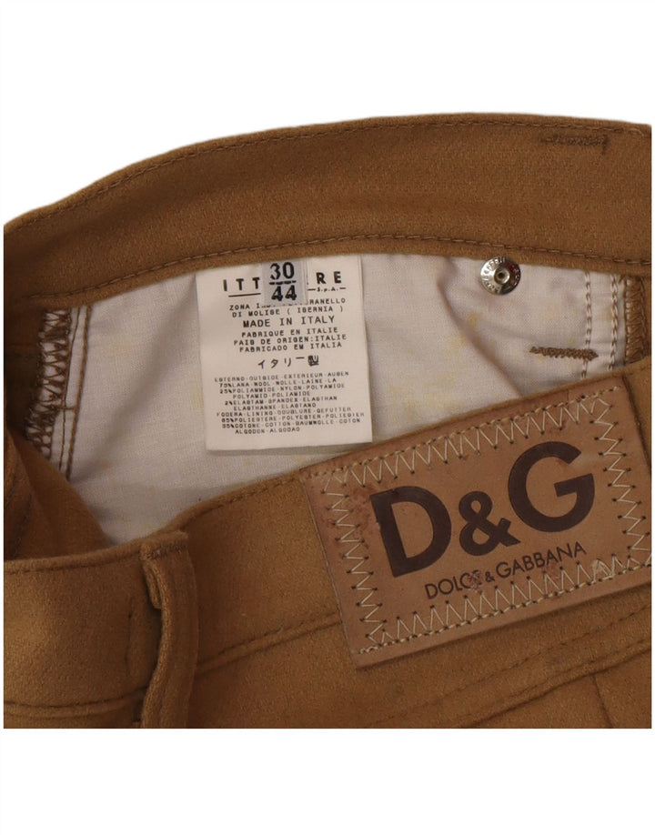 Dolce & Gabbana Pencil Nederdel til kvinder IT 44 Medium W30 Beige Uld