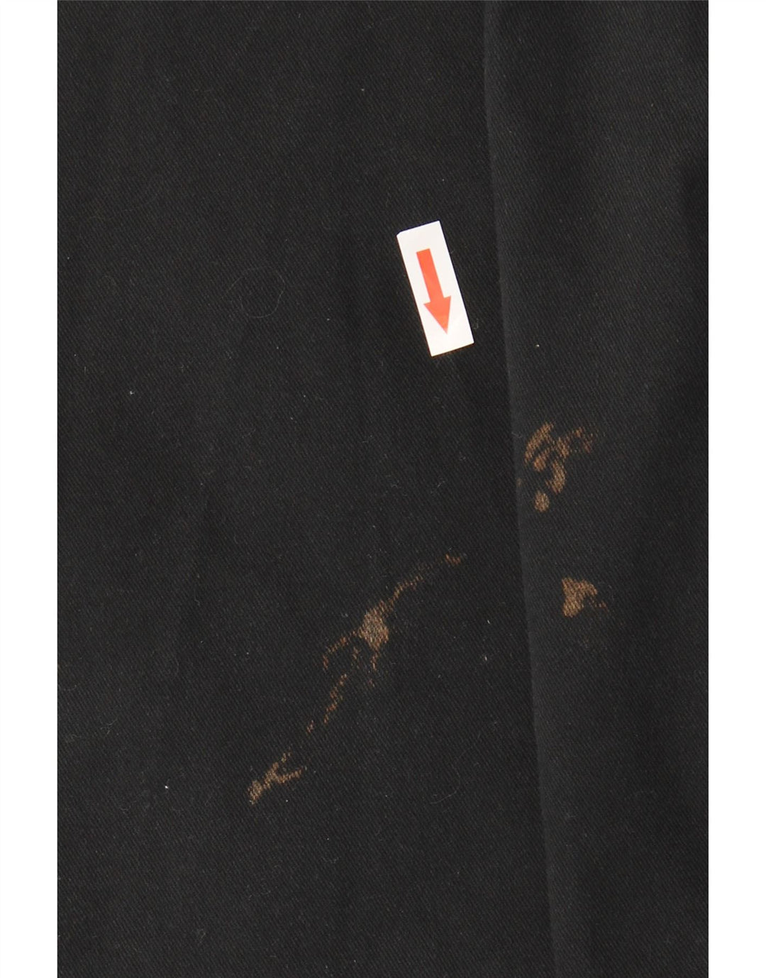 Dickies Chinobukser med brede ben til kvinder W26 L28 Sort polyester