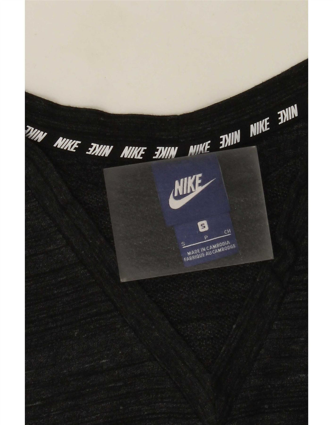 Nike Damevest Top UK 10 Small Grey Flecked
