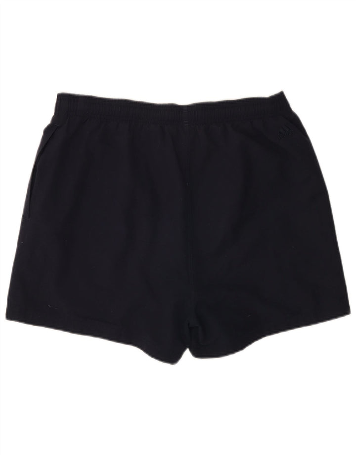 Adidas Sportsshorts til mænd store marineblå polyester