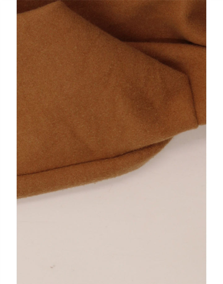 Zara Womens Open Overcoat UK 14 Medium Beige Polyester
