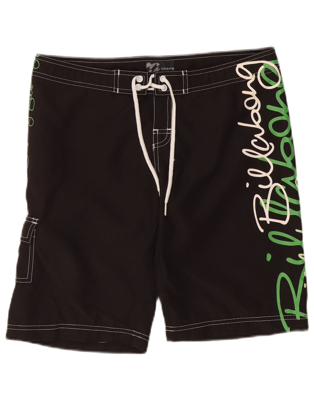 Billabong Herre grafiske svømmeshorts Medium Sort Polyester