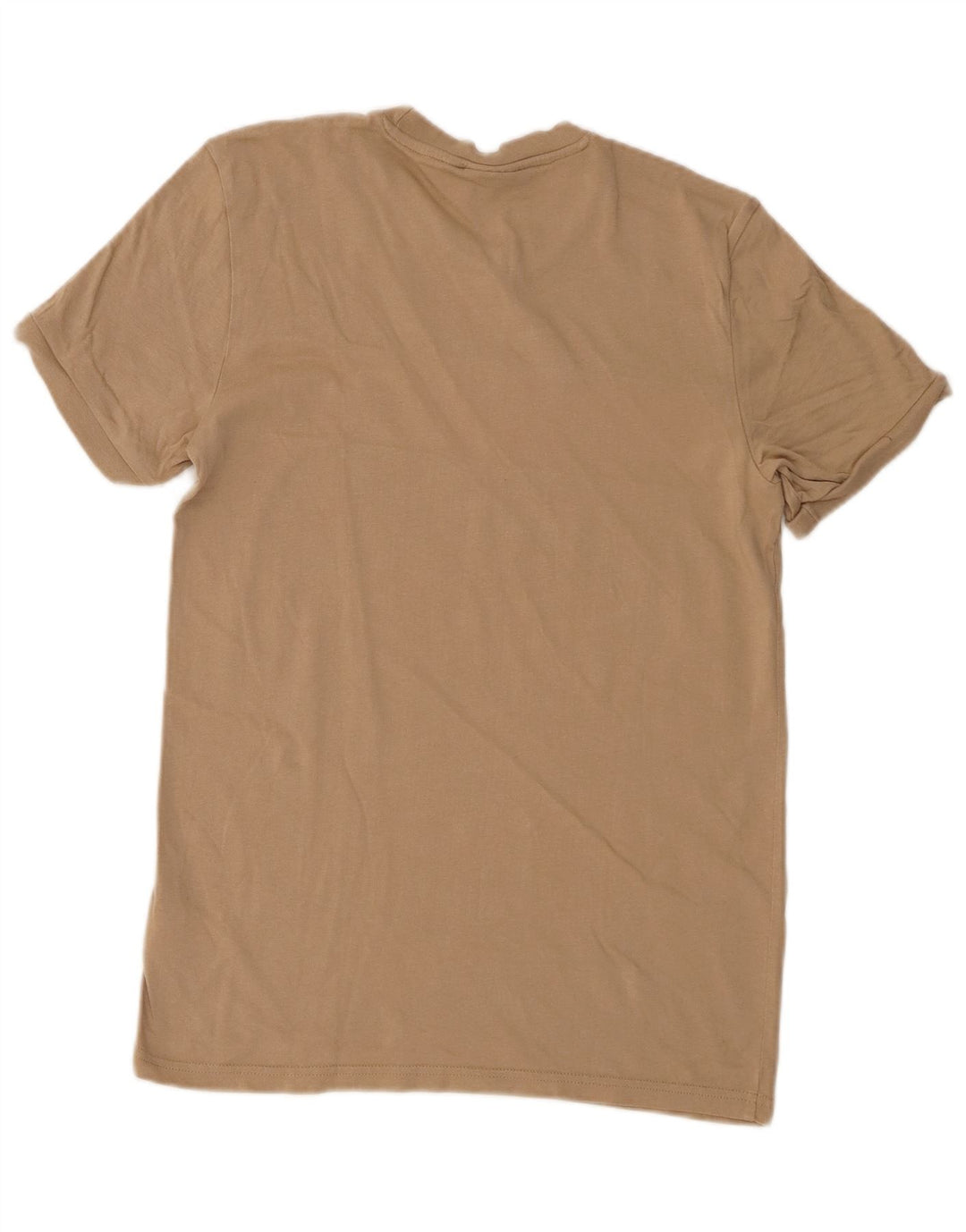 Adidas Herre T-Shirt Top Lille Beige Colourblock Bomuld