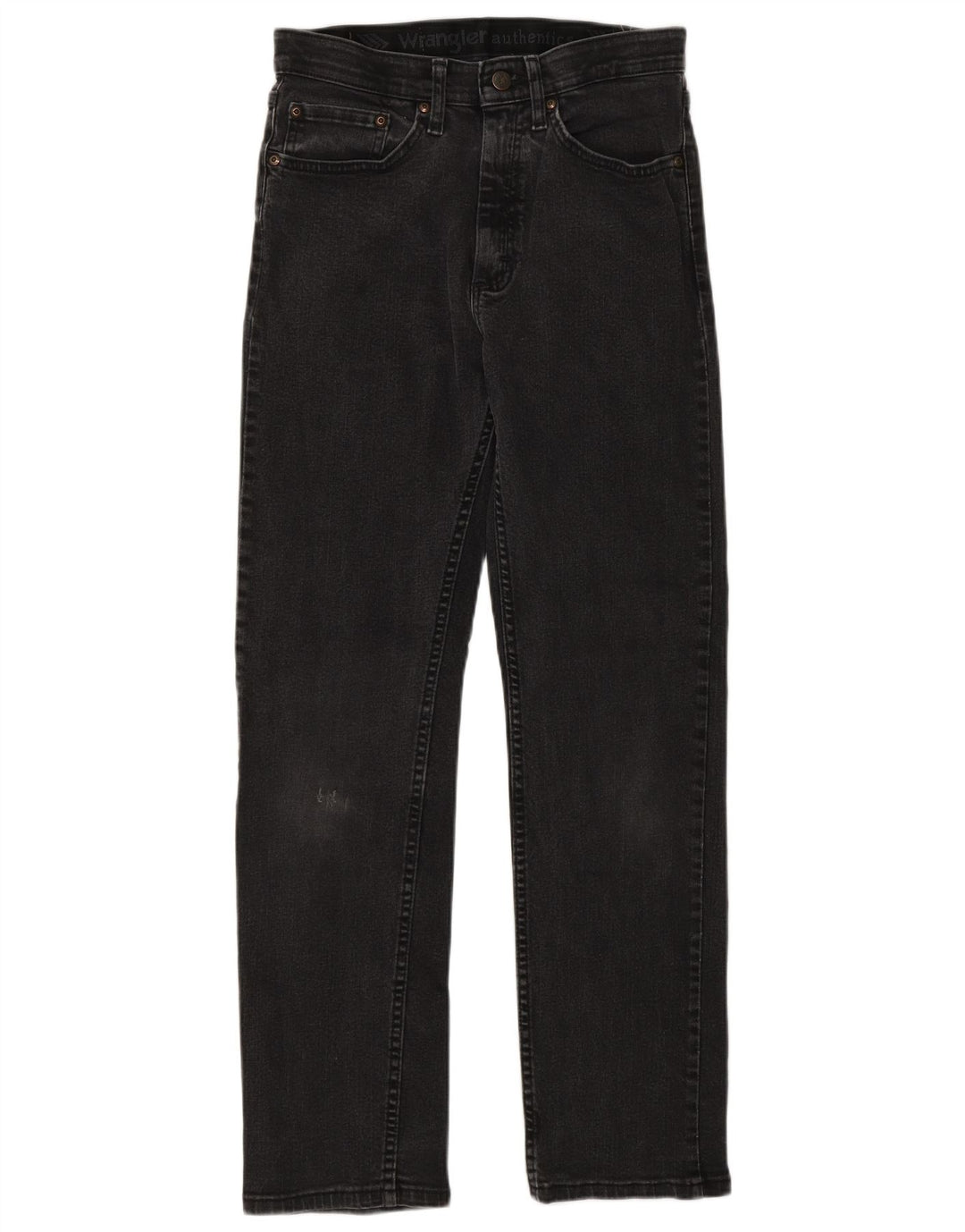 Wrangler Straight Jeans til mænd W28 L30 Grå bomuld