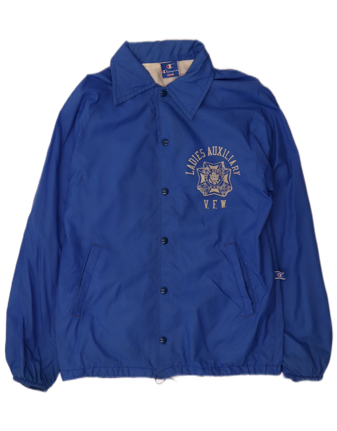 CHAMPION Herre Windbreaker Jacket UK 36 Small Blue