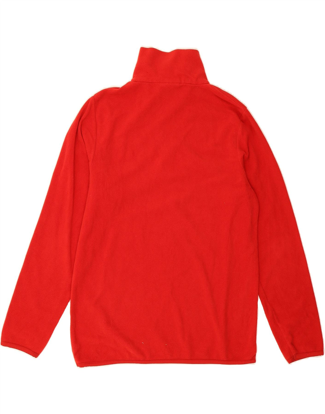 LOTTO Mens Zip Neck Fleece Jumper Medium Red Vintage Lotto and Second-Hand Lotto from Messina Hembry 