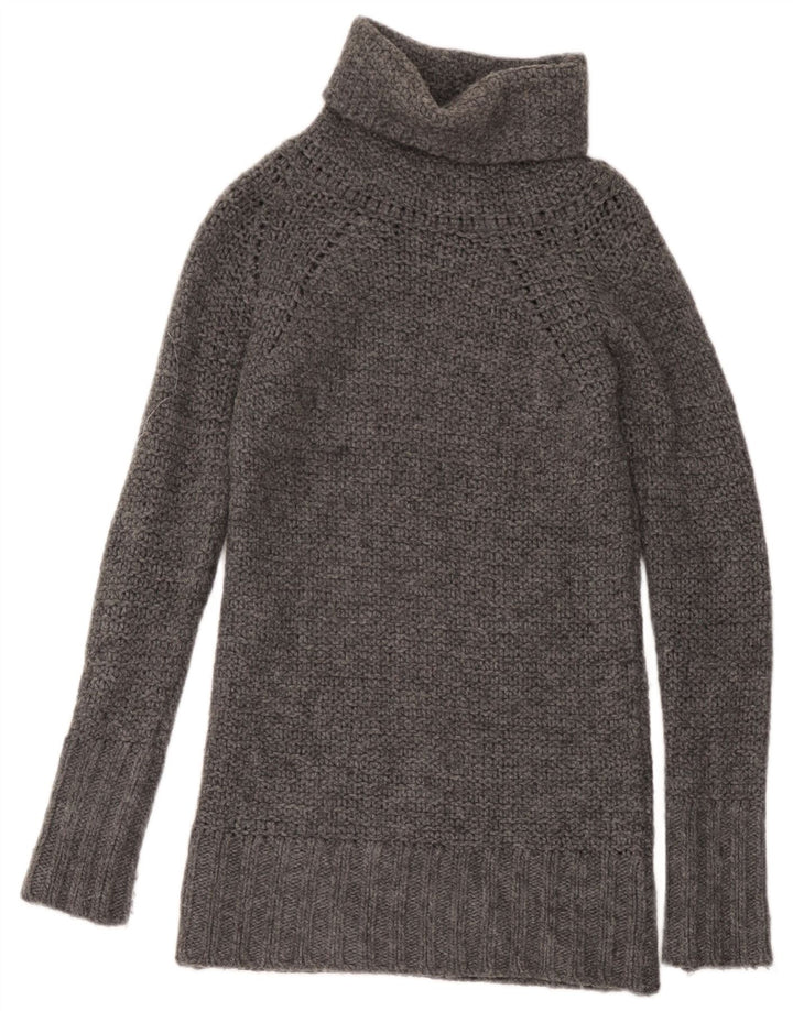 Max & Co. Dame Rullehalstrøje UK 12 Medium Grå