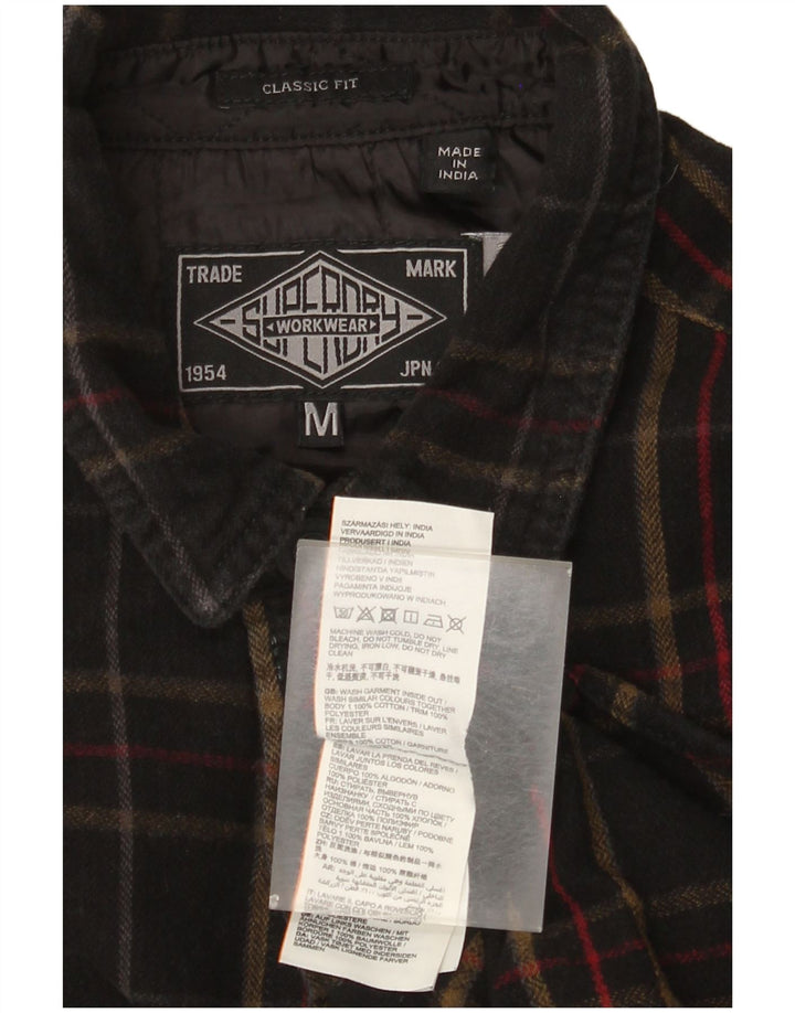 Superdry Herre Classic Fit Flanelskjorte Medium Flerfarvet Ternet