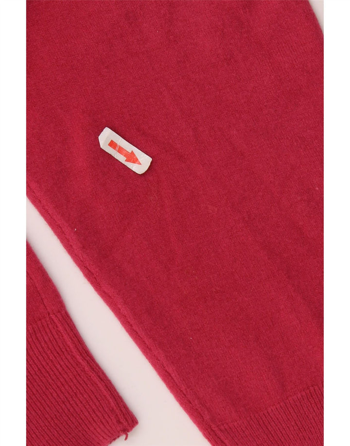 Marks & Spencer Dame V-hals sweater UK 16 Large Pink