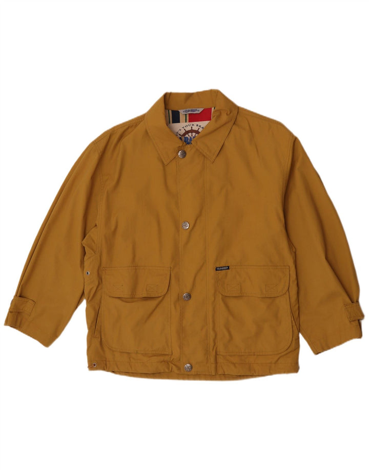 Sea Barrier Herre Bomber Jacket UK 40 Large Yellow Polyester