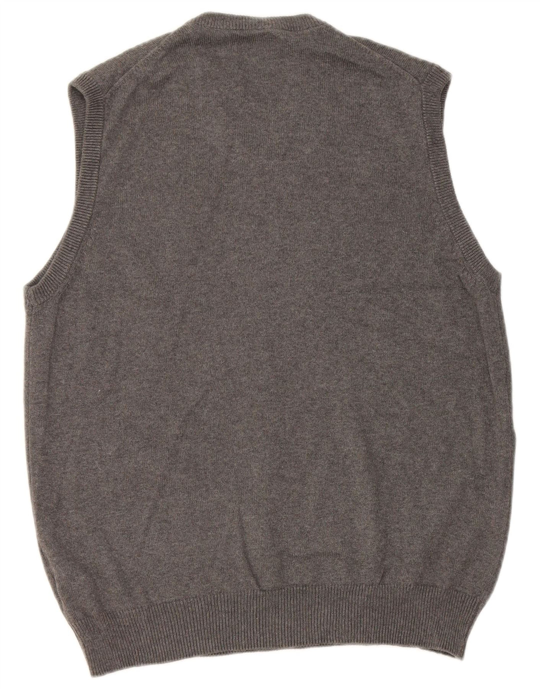 Marks & Spencer Herre Regular Fit Vest Tank Top Medium Grey Bomuld