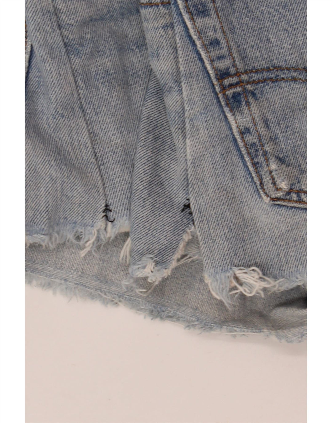 Levi's Womens 501 Denim Hot Pants med høj talje W24 XS Blå