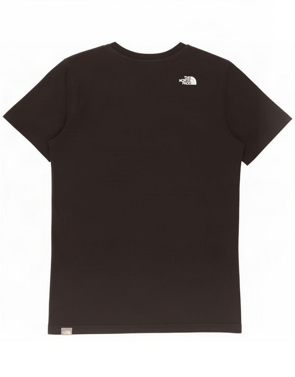 The North Face Girls T-Shirt Top 14-15 år XL Sort Bomuld