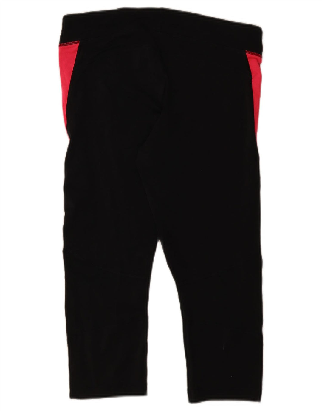 Under Armour Dame Capri Leggings UK 16 Large Black Colourblock