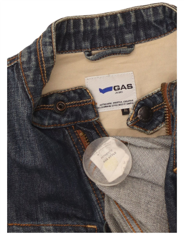 Gas Dame denimjakke UK 18 XL Blå Bomuld