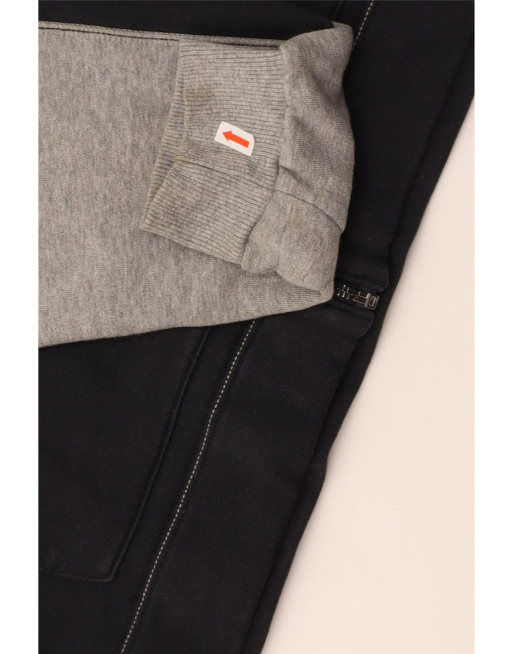 LOTTO Mens Tracksuit Top Jacket Medium Navy Blue Colourblock