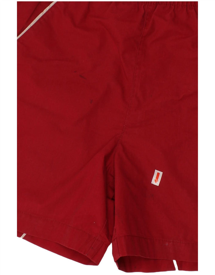 NIKE Grafiske sportsshorts til drenge 8-9 år Lille rød polyester