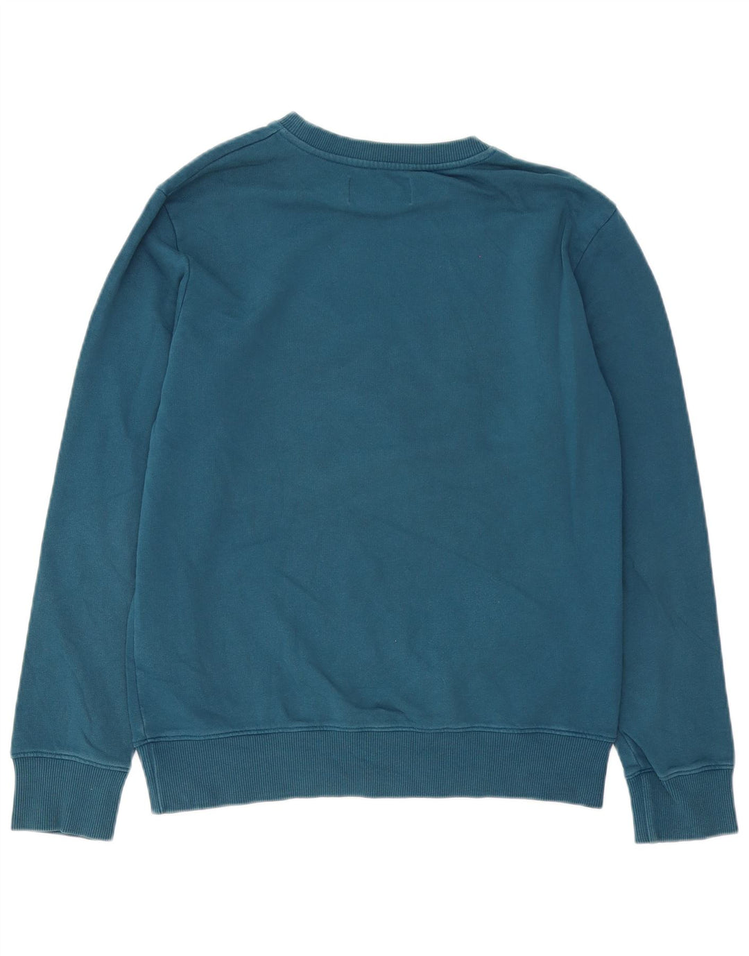 Calvin Klein Jeans Herre Grafisk Sweatshirt Jumper Medium Blå Bomuld